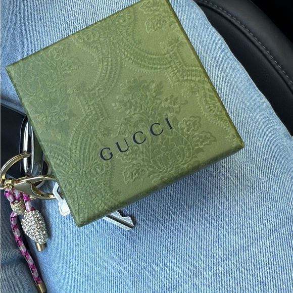 Gucci Olive Green Embossed Box